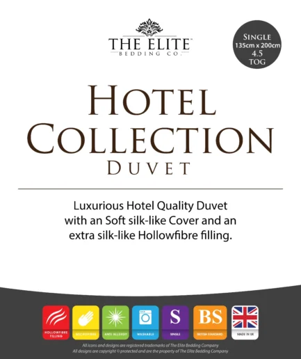 Hotel Collection Duvet Single 4.5 Tog